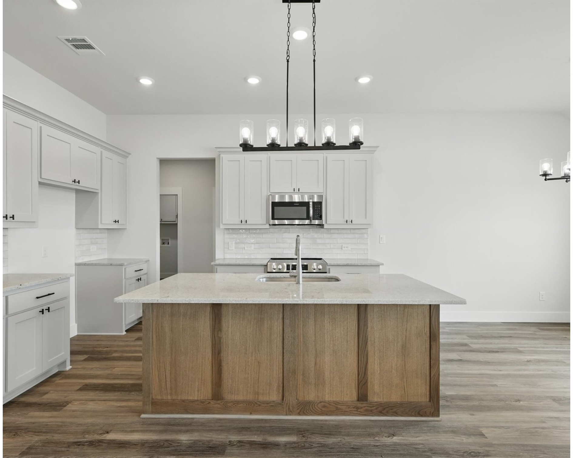 Modern kitchen with island